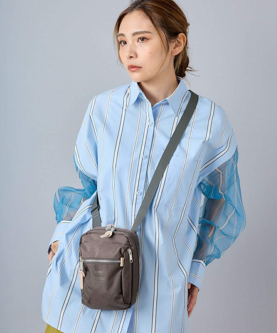anello ショルダーバッグ 多収納 mini THREE ATH3236