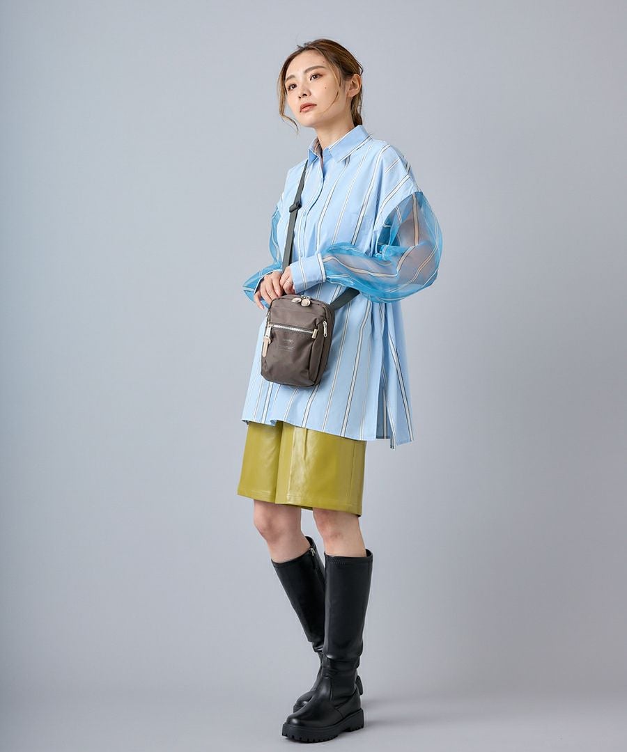 anello ショルダーバッグ 多収納 mini THREE ATH3236