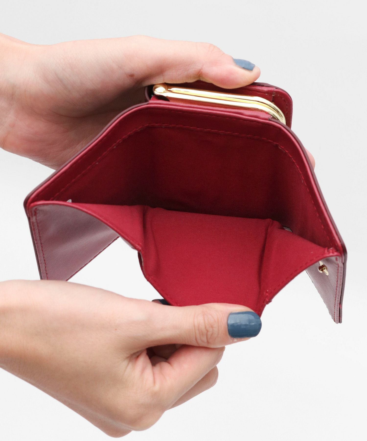 Legato Largo ミニ折財布  小物 シャイニーウォレット LJ-E1551