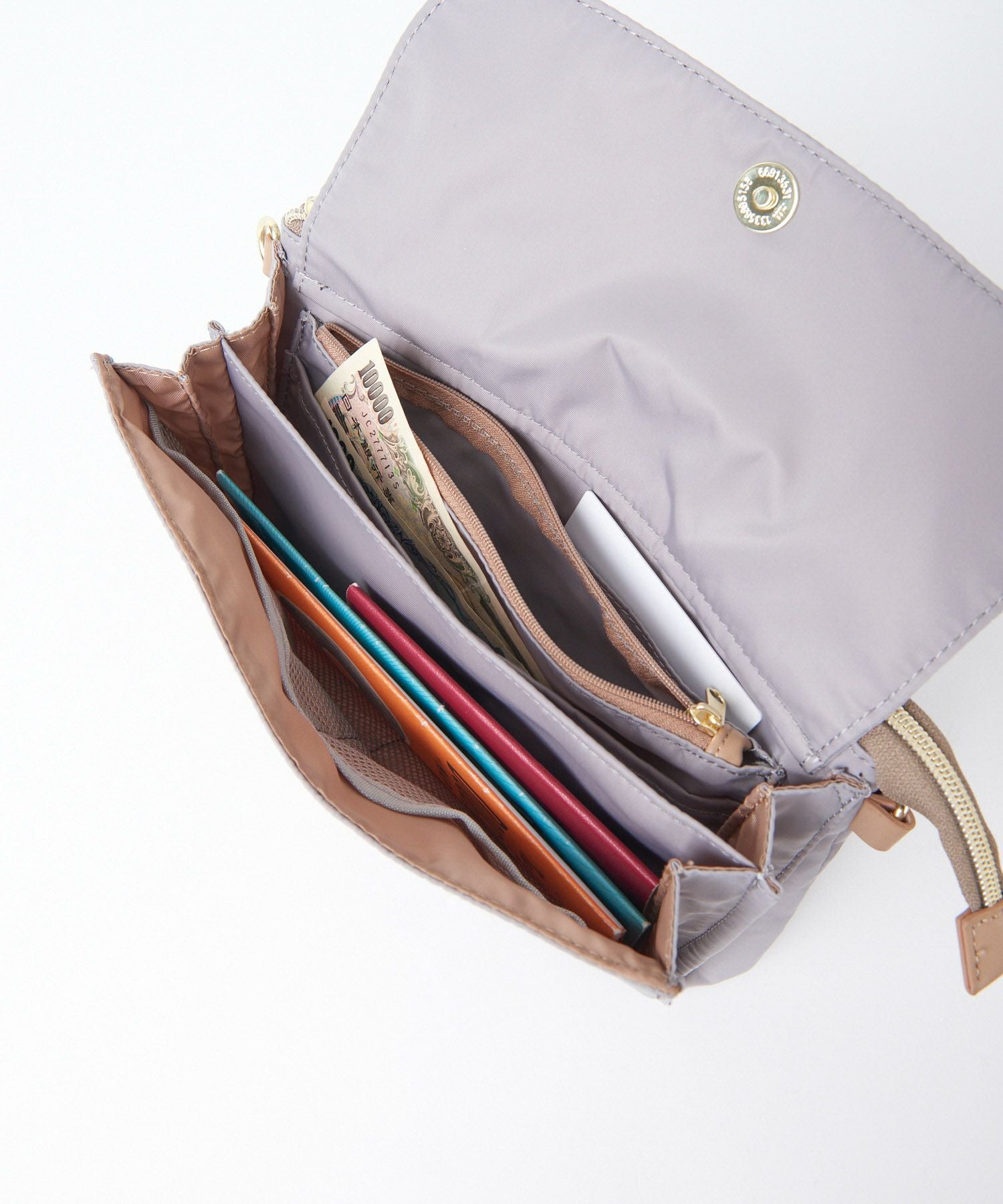 Legato Largo ショルダーバッグ 撥水 財布機能 mini アクティブ撥水ツイルナイロン LT-D1271