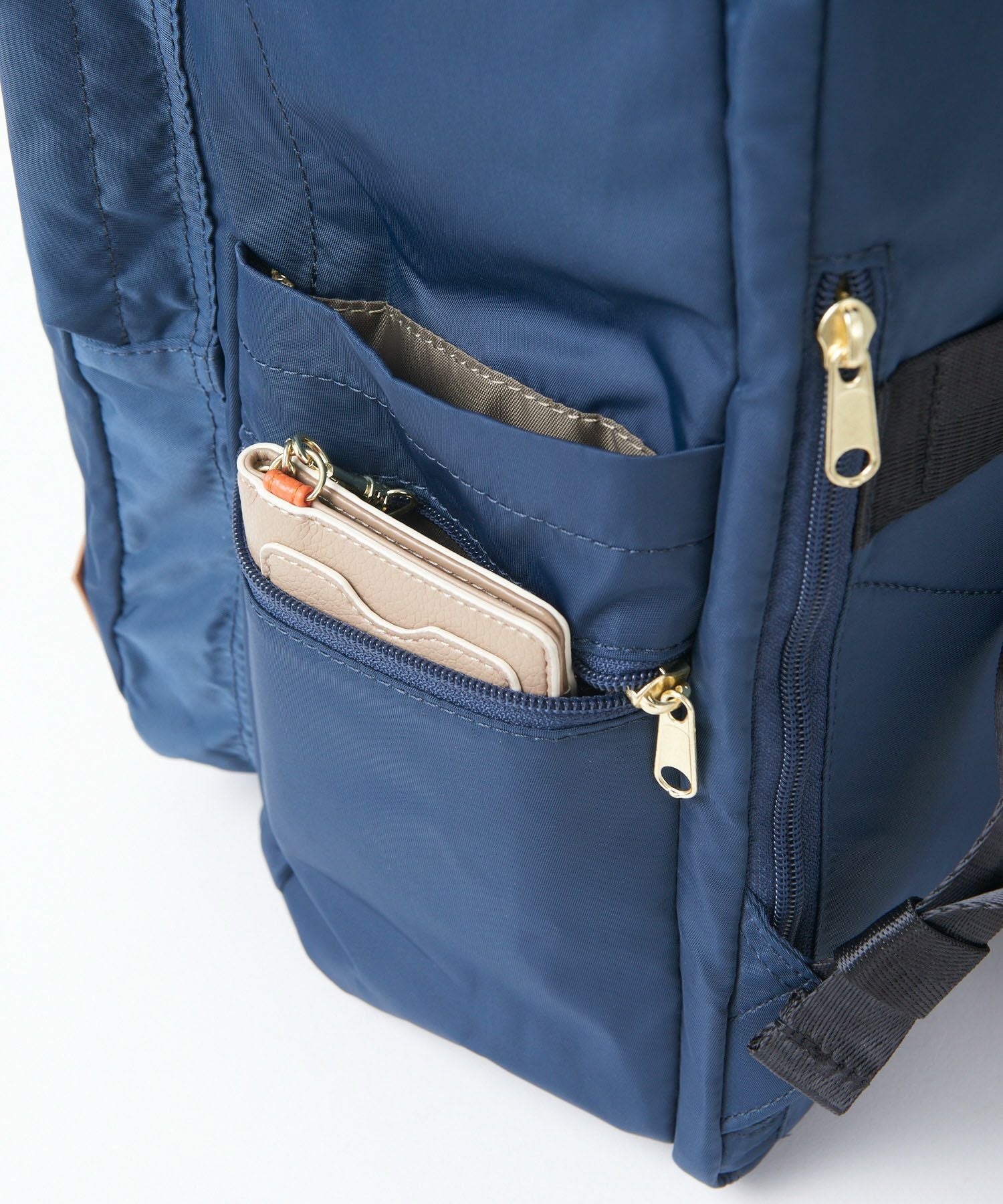 Legato Largo リュック バックパック 撥水 多収納 10ﾎﾟｹ A4 アクティブ撥水ツイルナイロン LT-D1272