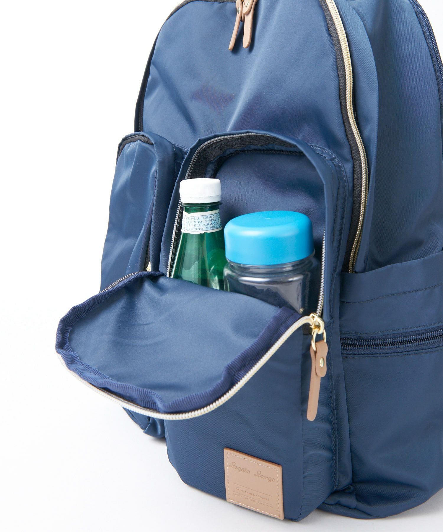 Legato Largo リュック バックパック 撥水 多収納 10ﾎﾟｹ A4 アクティブ撥水ツイルナイロン LT-D1272