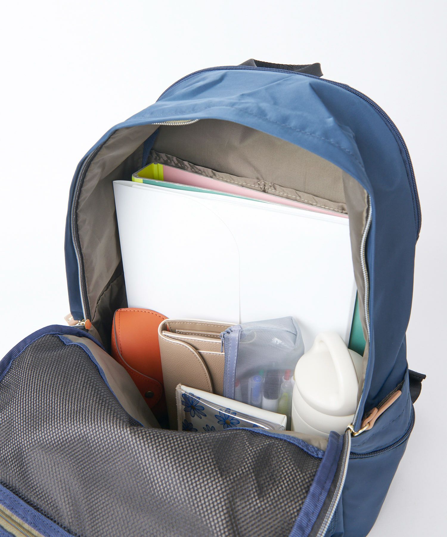 Legato Largo リュック バックパック 撥水 多収納 10ﾎﾟｹ A4 アクティブ撥水ツイルナイロン LT-D1272