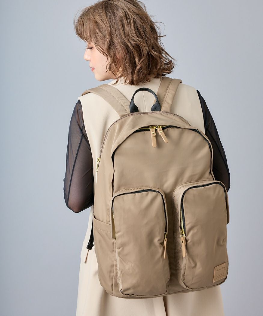 Legato Largo リュック バックパック 撥水 多収納 10ﾎﾟｹ A4 アクティブ撥水ツイルナイロン LT-D1272