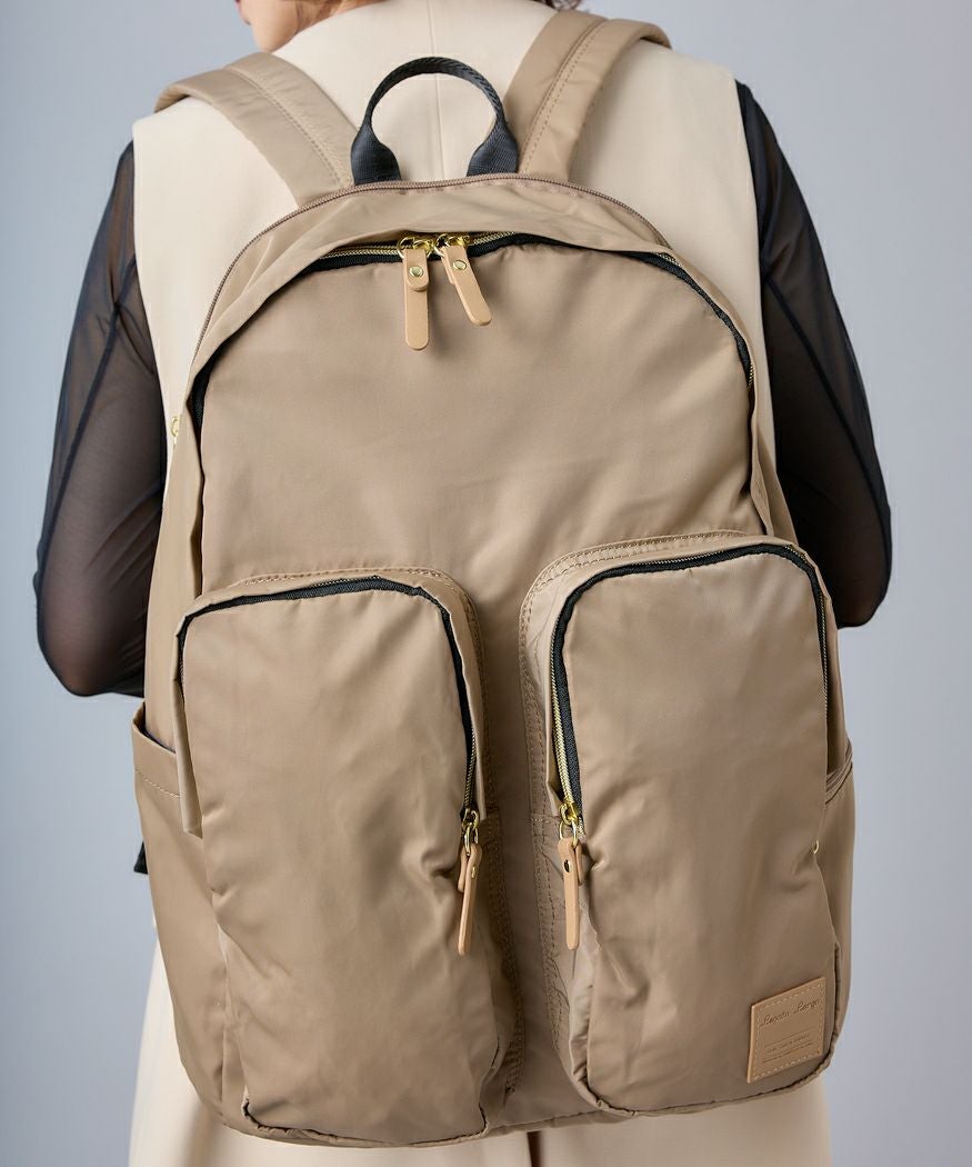 Legato Largo リュック バックパック 撥水 多収納 10ﾎﾟｹ A4 アクティブ撥水ツイルナイロン LT-D1272