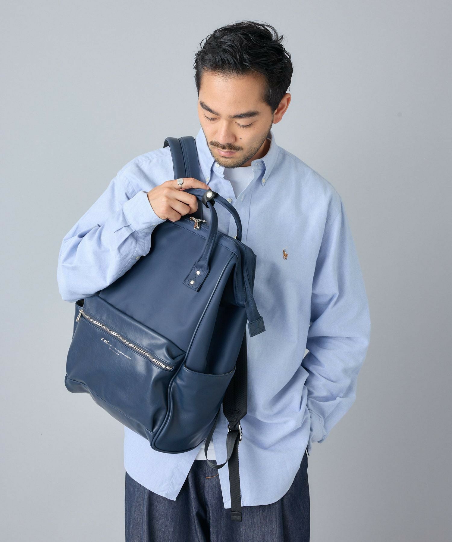 anello リュック バックパック 多収納 PC収納 A4 NEW PREMIUM ATB4266