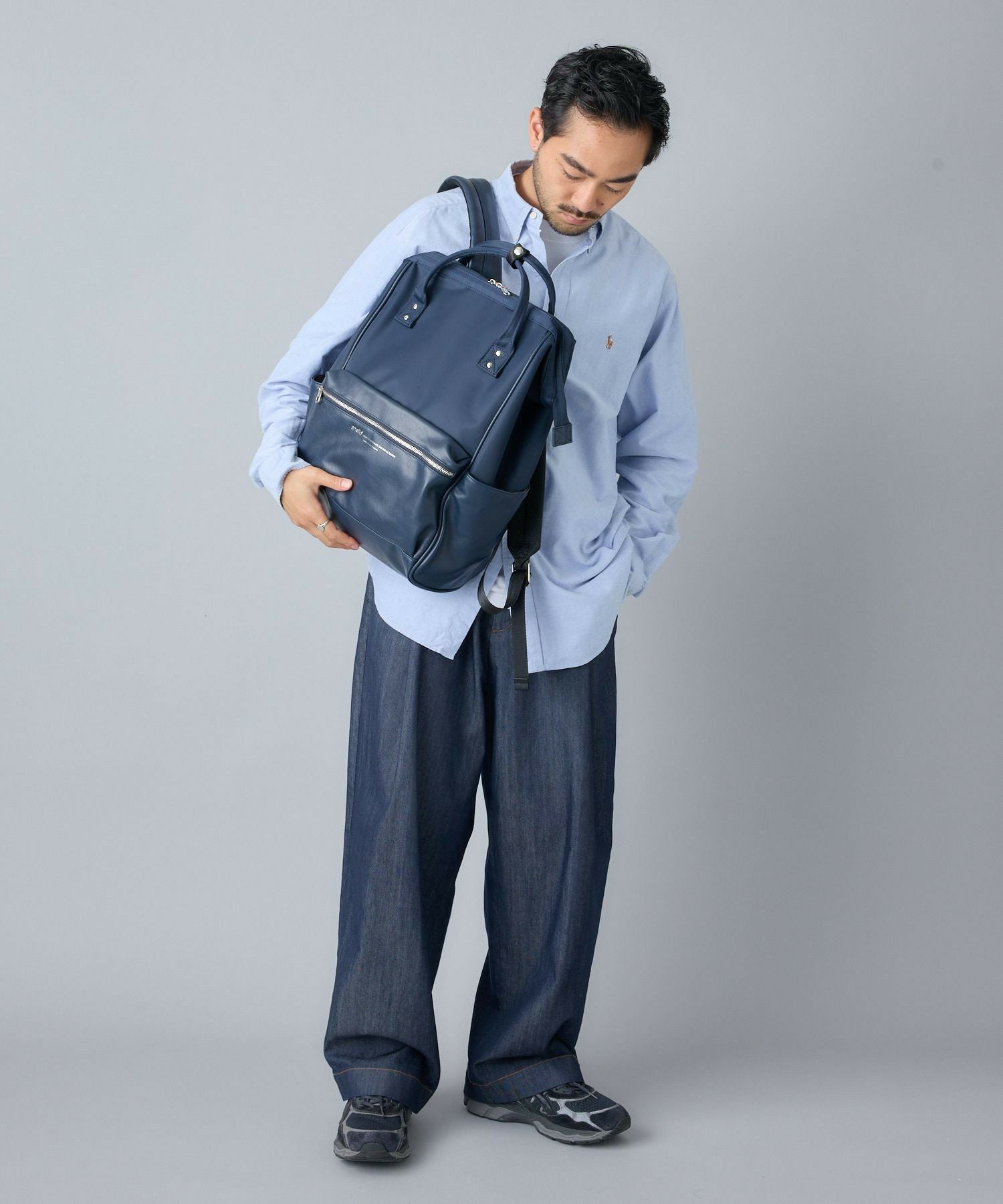 anello リュック バックパック 多収納 PC収納 A4 NEW PREMIUM ATB4266