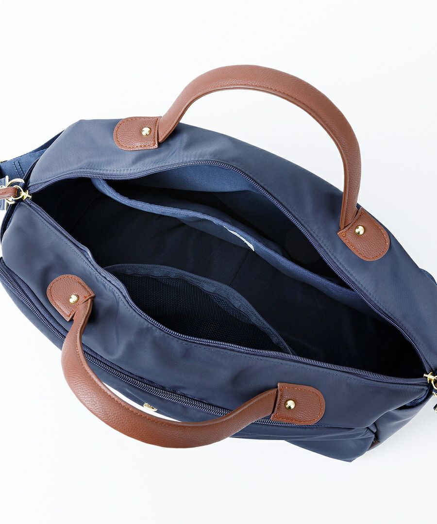 Legato Largo ボストンバッグ 撥水 肩楽 2WAY PC収納 A4 肩楽 LH-V0111