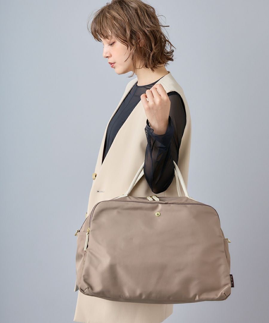 Legato Largo ボストンバッグ 撥水 肩楽 2WAY PC収納 A4 肩楽 LH-V0111