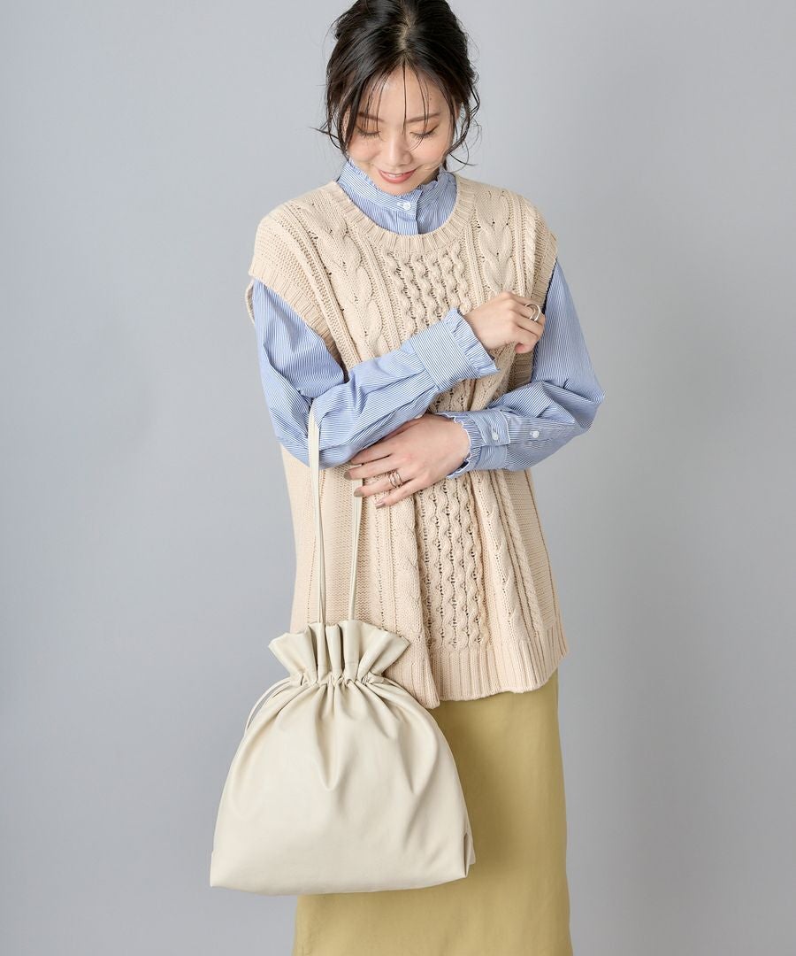 Legato Largo トートバッグ 洗濯可能 A4 洗えるぎゅぎゅっトート LG-F3212