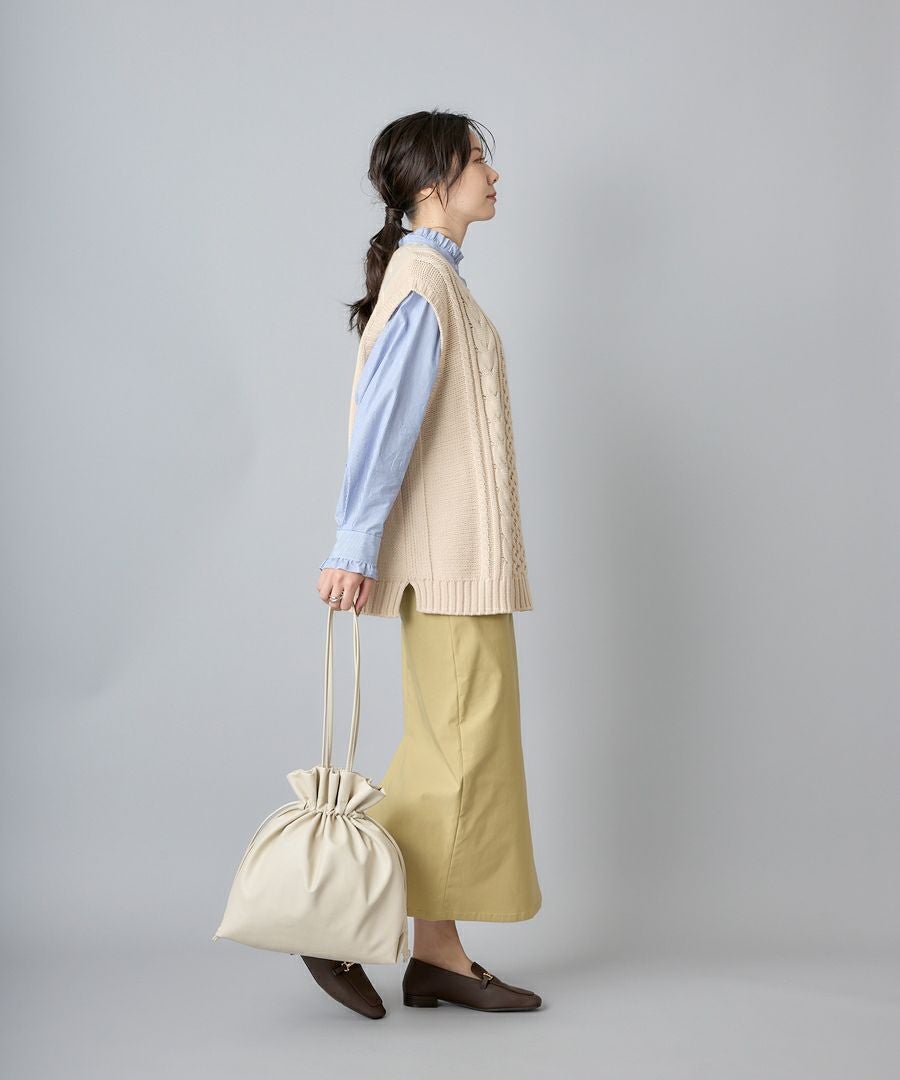 Legato Largo トートバッグ 洗濯可能 A4 洗えるぎゅぎゅっトート LG-F3212