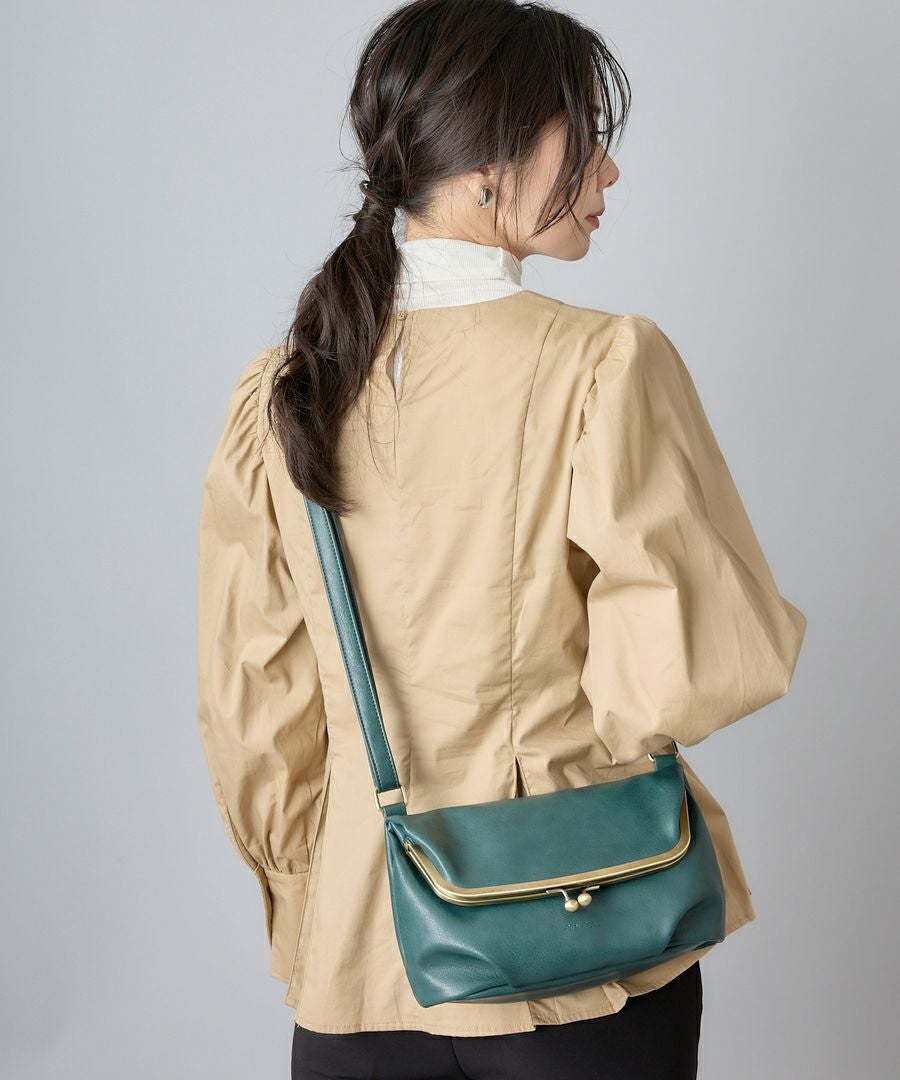 Legato Largo ショルダーバッグ  A5 パカッとがま口 LG-V0121