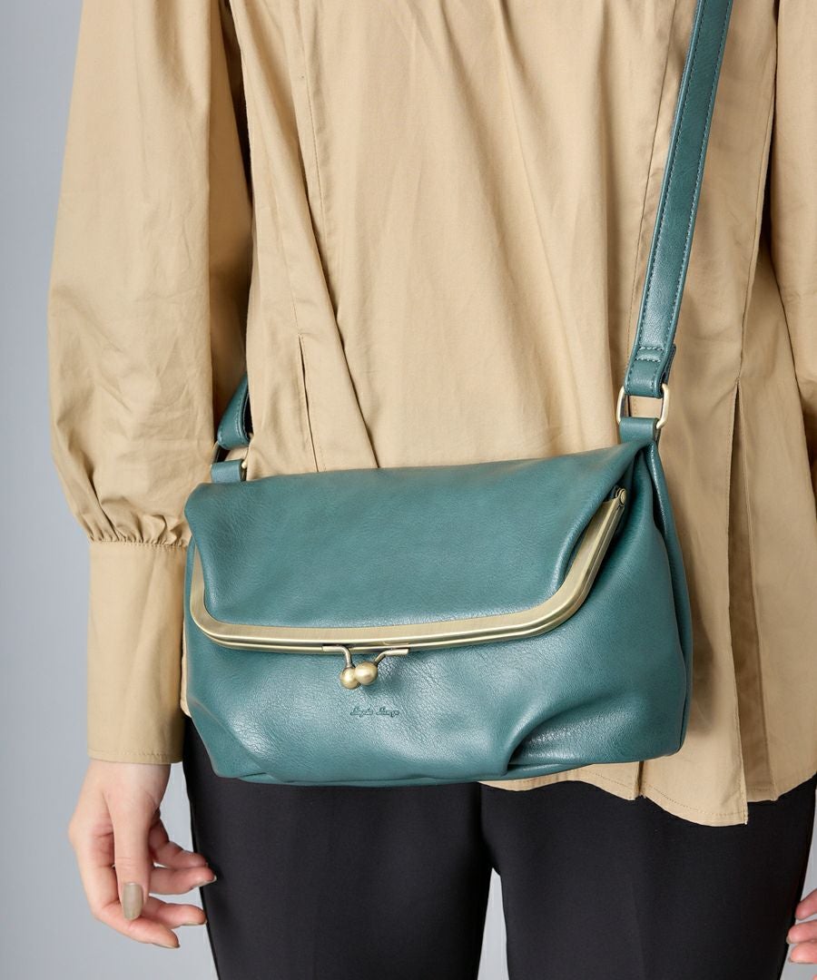 Legato Largo ショルダーバッグ  A5 パカッとがま口 LG-V0121