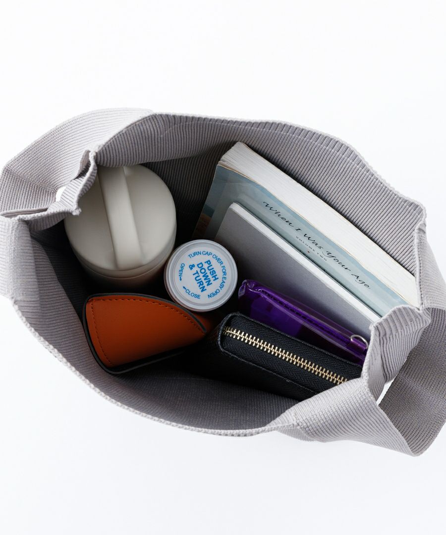 Legato Largo トートバッグ  A4 ニットバッグ LJ-A0002