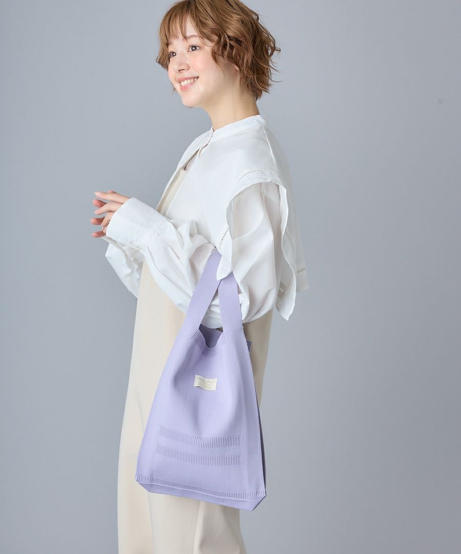 Legato Largo トートバッグ  A4 ニットバッグ LJ-A0002