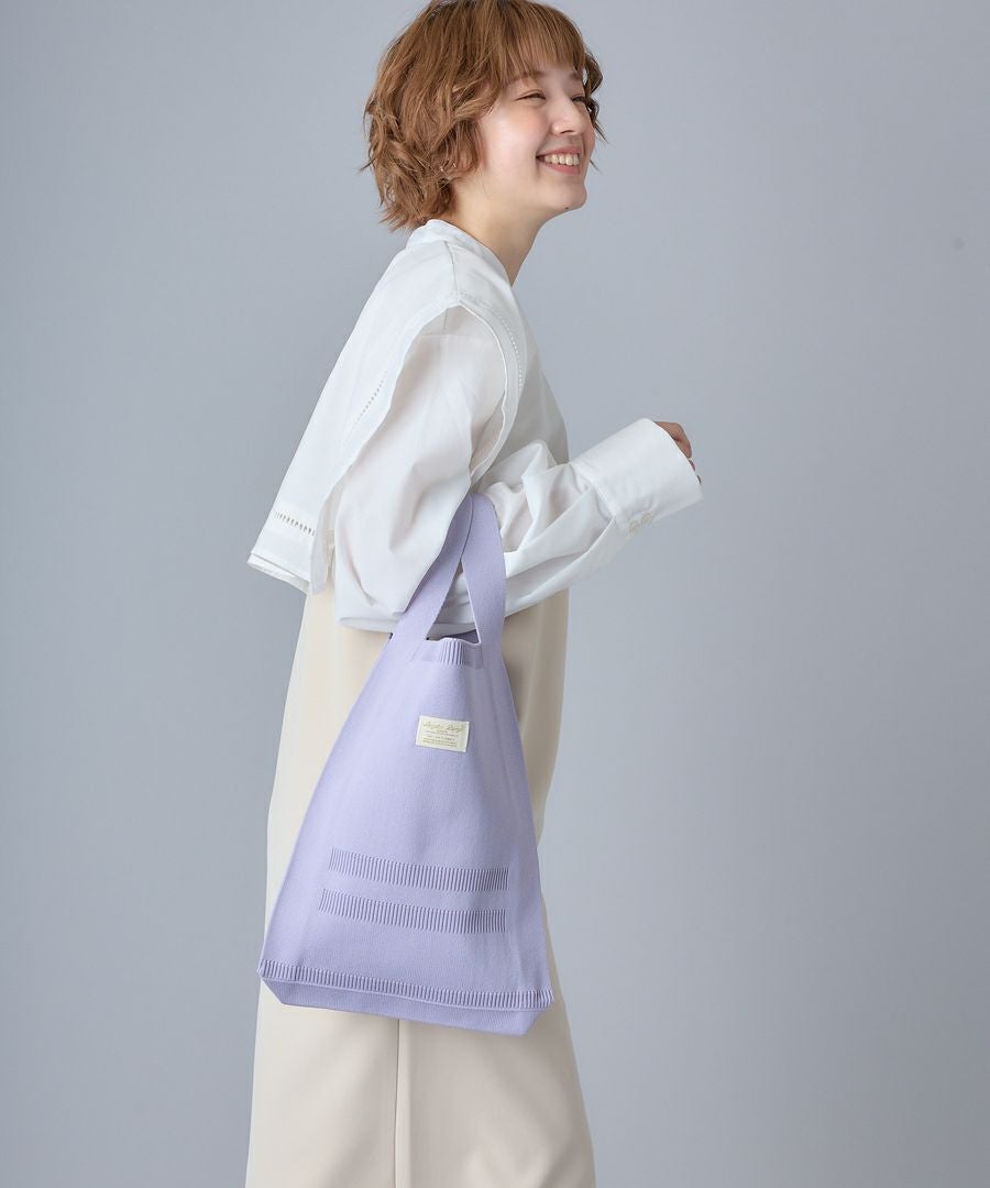 Legato Largo トートバッグ  A4 ニットバッグ LJ-A0002