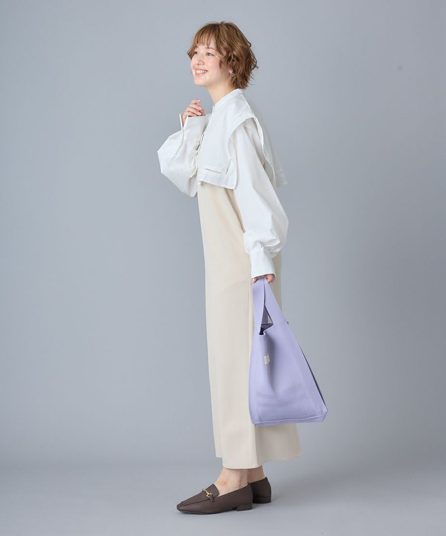 Legato Largo トートバッグ  A4 ニットバッグ LJ-A0002