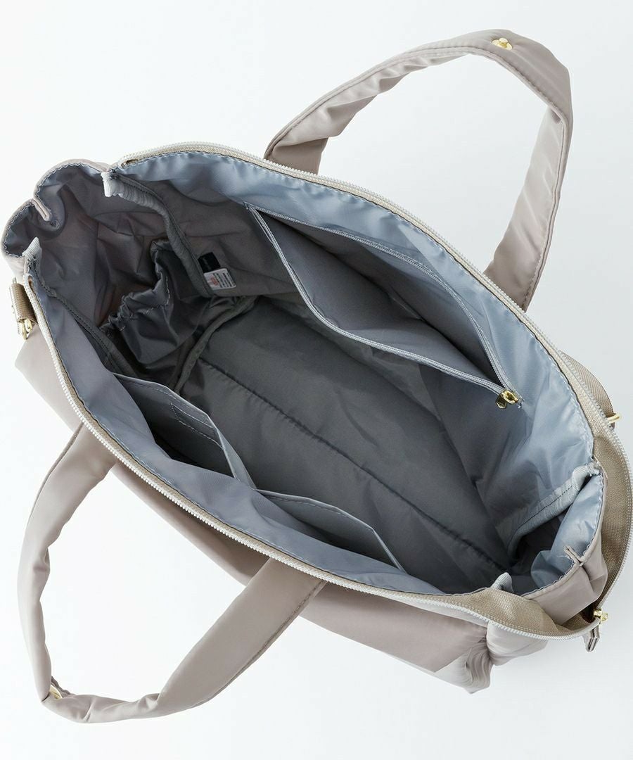 Legato Largo トートバッグ 撥水 2WAY 多収納 A4 キレカジ撥水ポリエステル LT-X0112