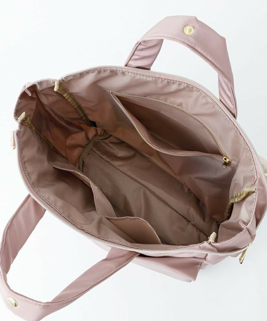 Legato Largo トートバッグ 撥水 2WAY 多収納 A4 キレカジ撥水ポリエステル LT-X0112