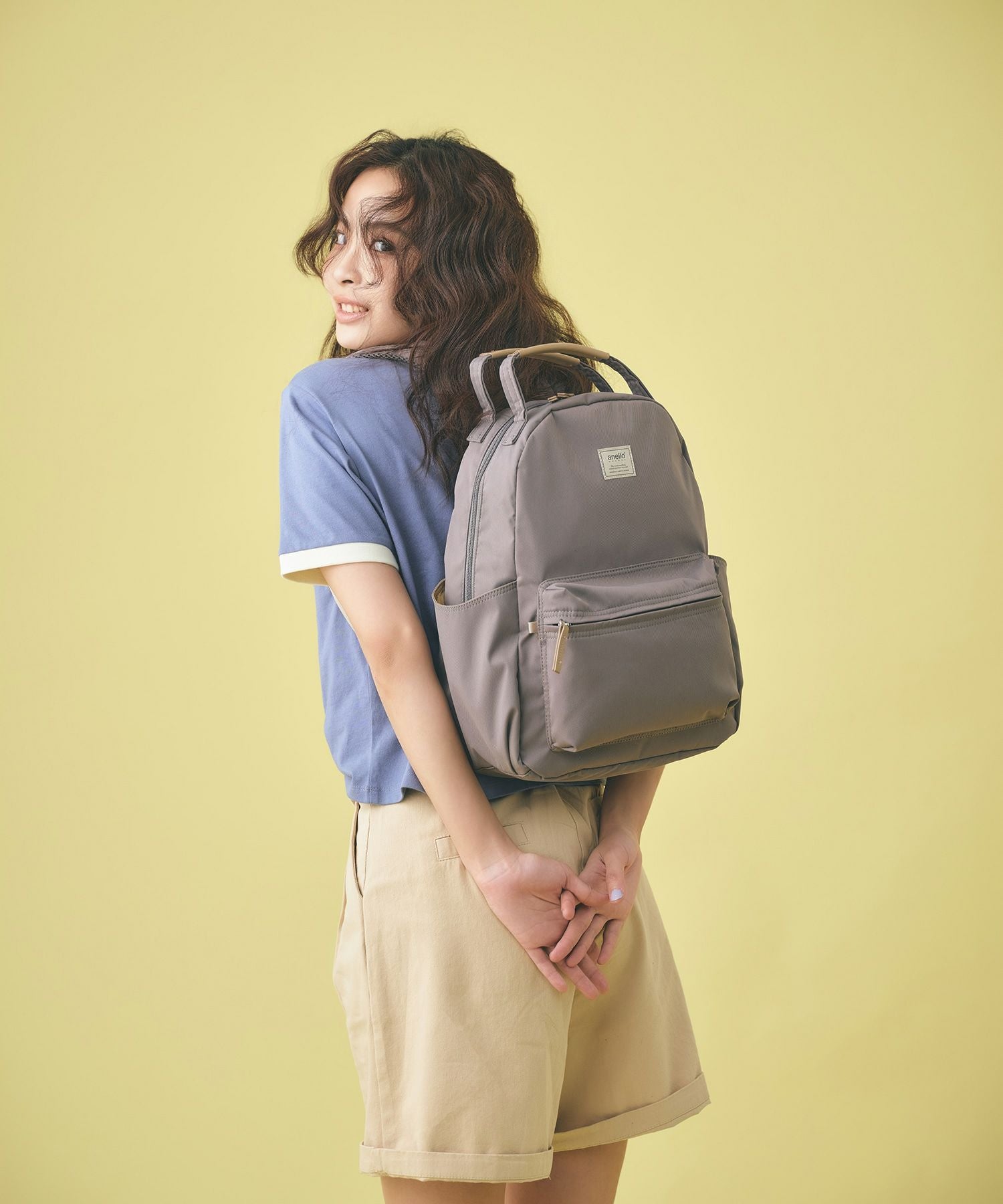 anello GRANDE リュック バックパック 軽量 多収納 A4 motte GHM0551