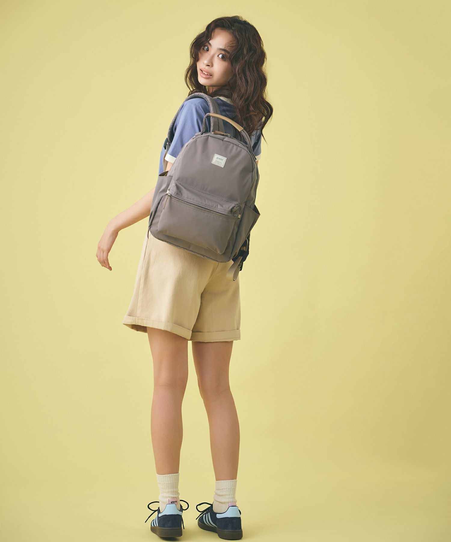 anello GRANDE リュック バックパック 軽量 多収納 A4 motte GHM0551