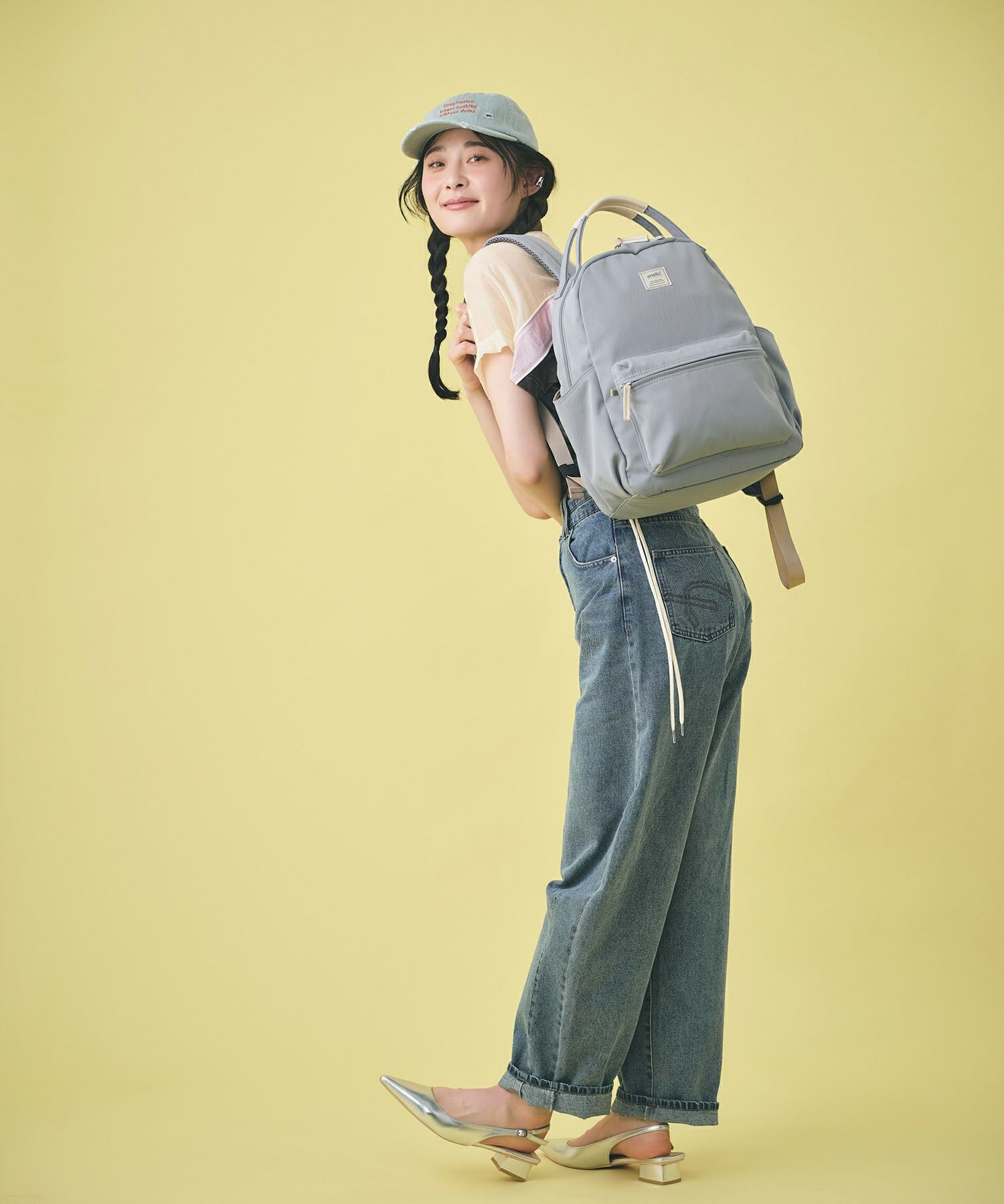 anello GRANDE リュック バックパック 軽量 多収納 A4 motte GHM0551