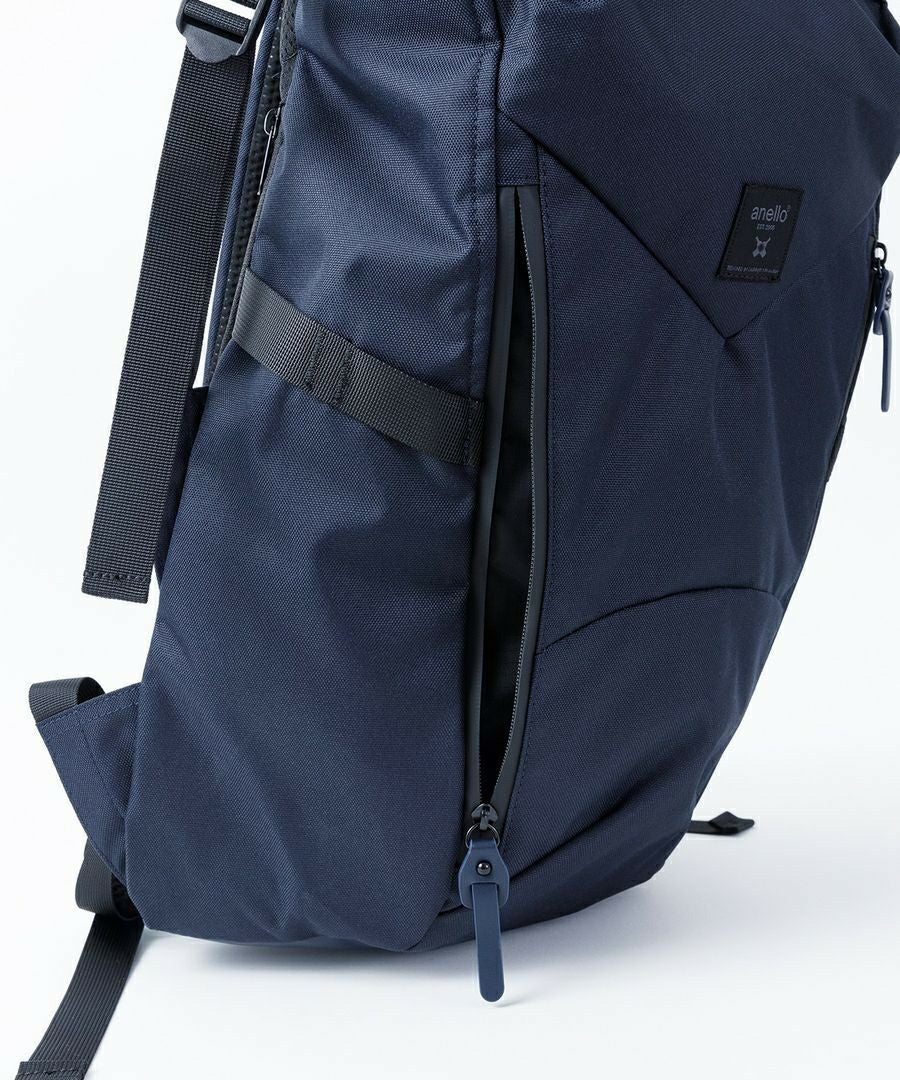 anello リュック バックパック 撥水 多収納 A4 SOLID ATB4482