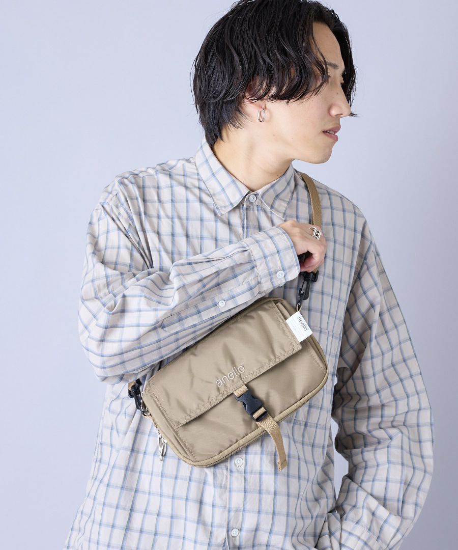 anello ショルダーバッグ 撥水 洗濯可能 多収納 mini TOY TOTE2 ATS1101