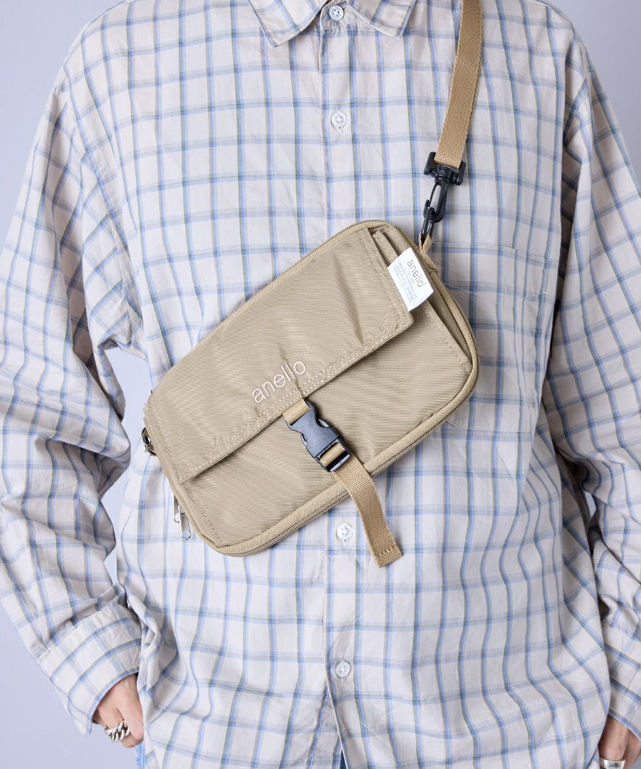 anello ショルダーバッグ 撥水 洗濯可能 多収納 mini TOY TOTE2 ATS1101