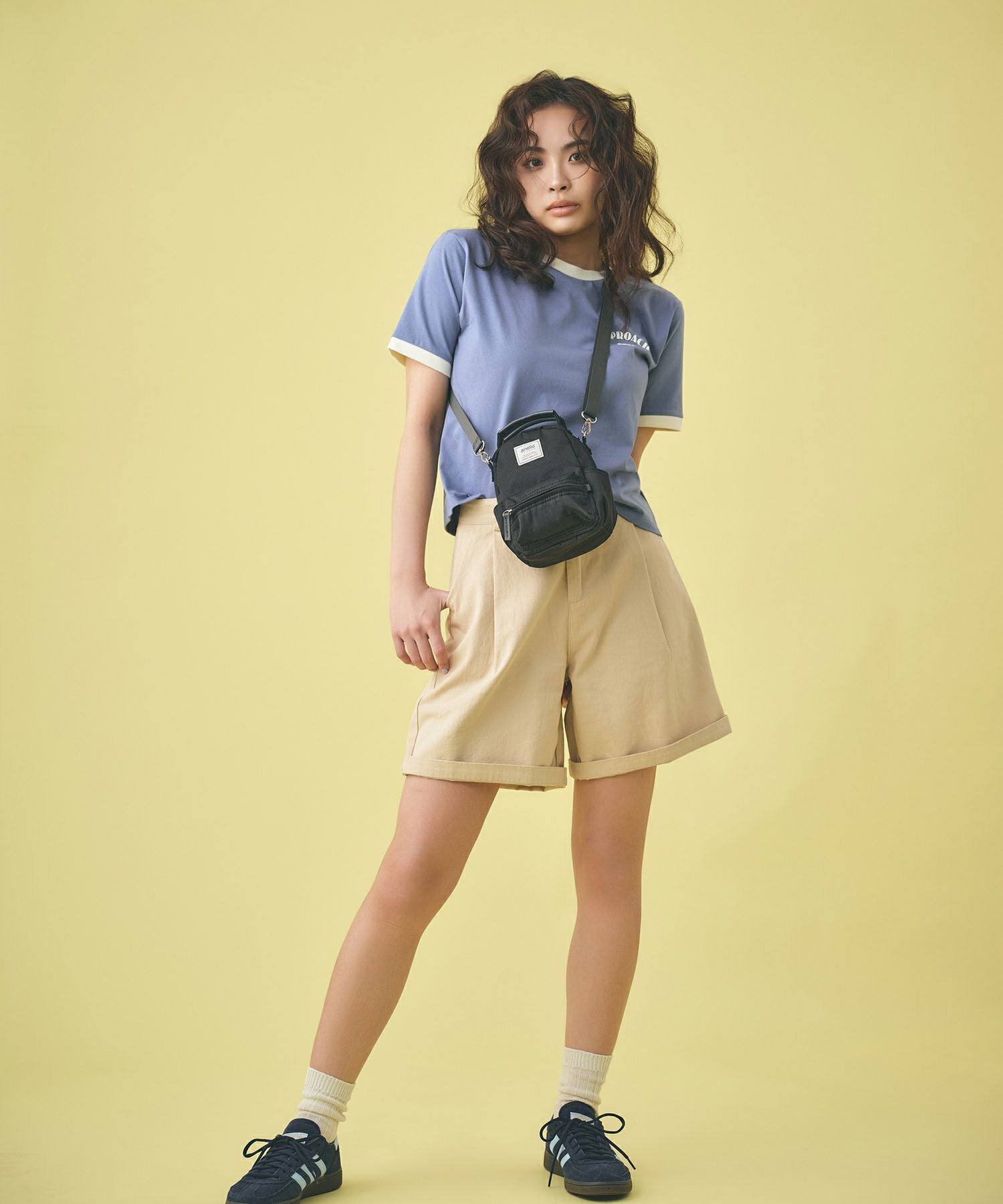 anello GRANDE ショルダーバッグ 軽量 2WAY mini motte GHM0559