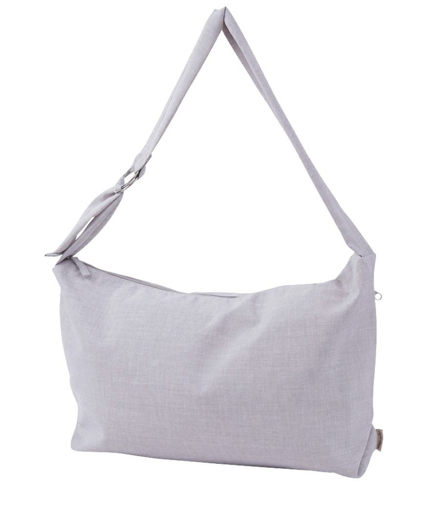 Legato Largo ショルダーバッグ  A4 ハンモックバッグ　リネン調ポリ LG-F3114