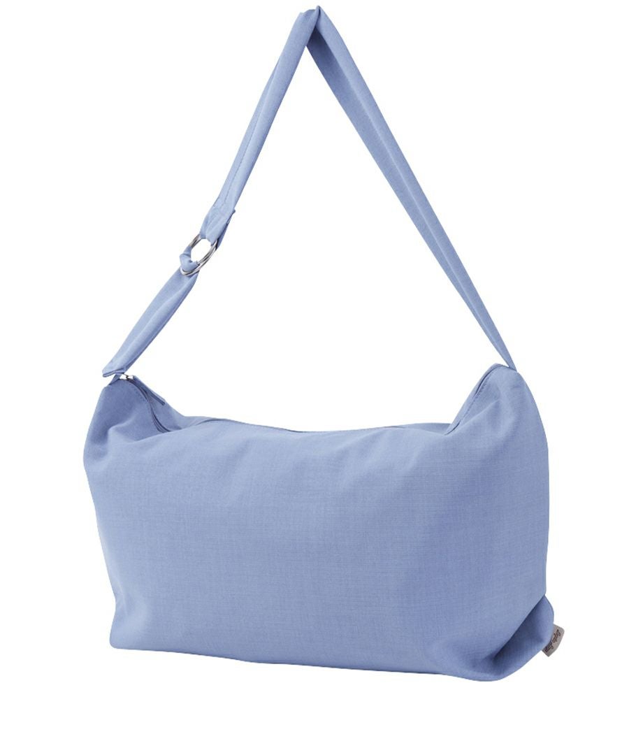 Legato Largo ショルダーバッグ  A4 ハンモックバッグ　リネン調ポリ LG-F3114