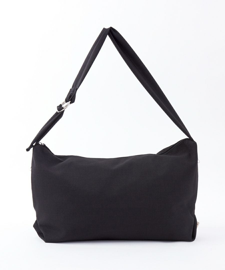 78%OFF】ビッグワンショルダーバッグ/ハンモックバッグリネン調ポリ