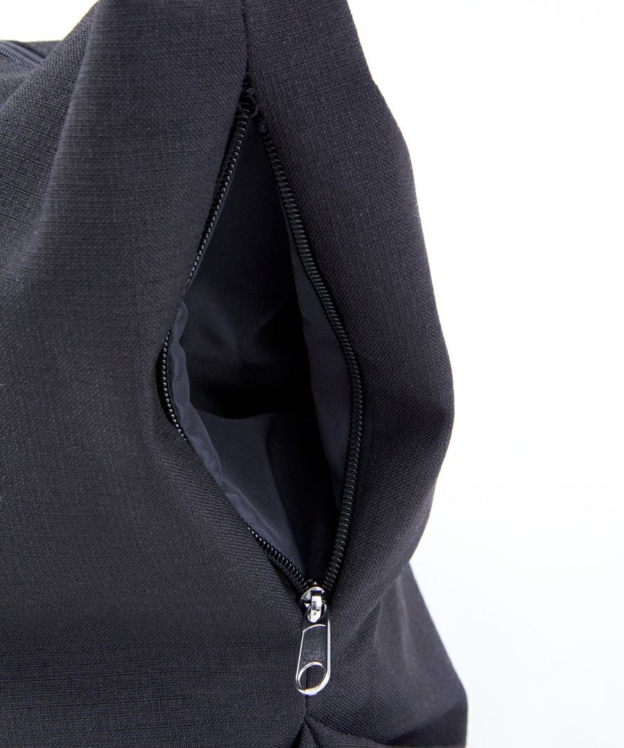 Legato Largo ショルダーバッグ  A4 ハンモックバッグ　リネン調ポリ LG-F3114