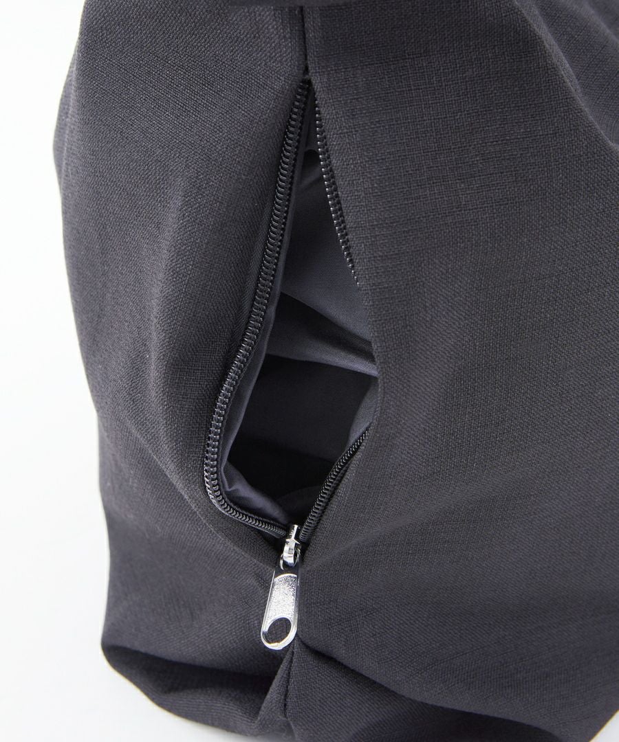 Legato Largo ショルダーバッグ  A4 ハンモックバッグ　リネン調ポリ LG-F3114