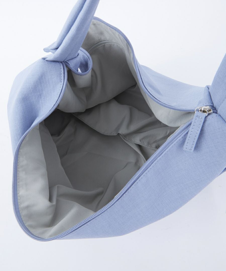 Legato Largo ショルダーバッグ  A4 ハンモックバッグ　リネン調ポリ LG-F3114