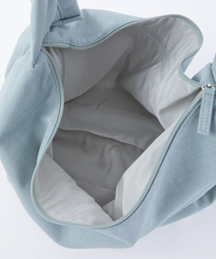 Legato Largo ショルダーバッグ  A4 ハンモックバッグ　リネン調ポリ LG-F3114