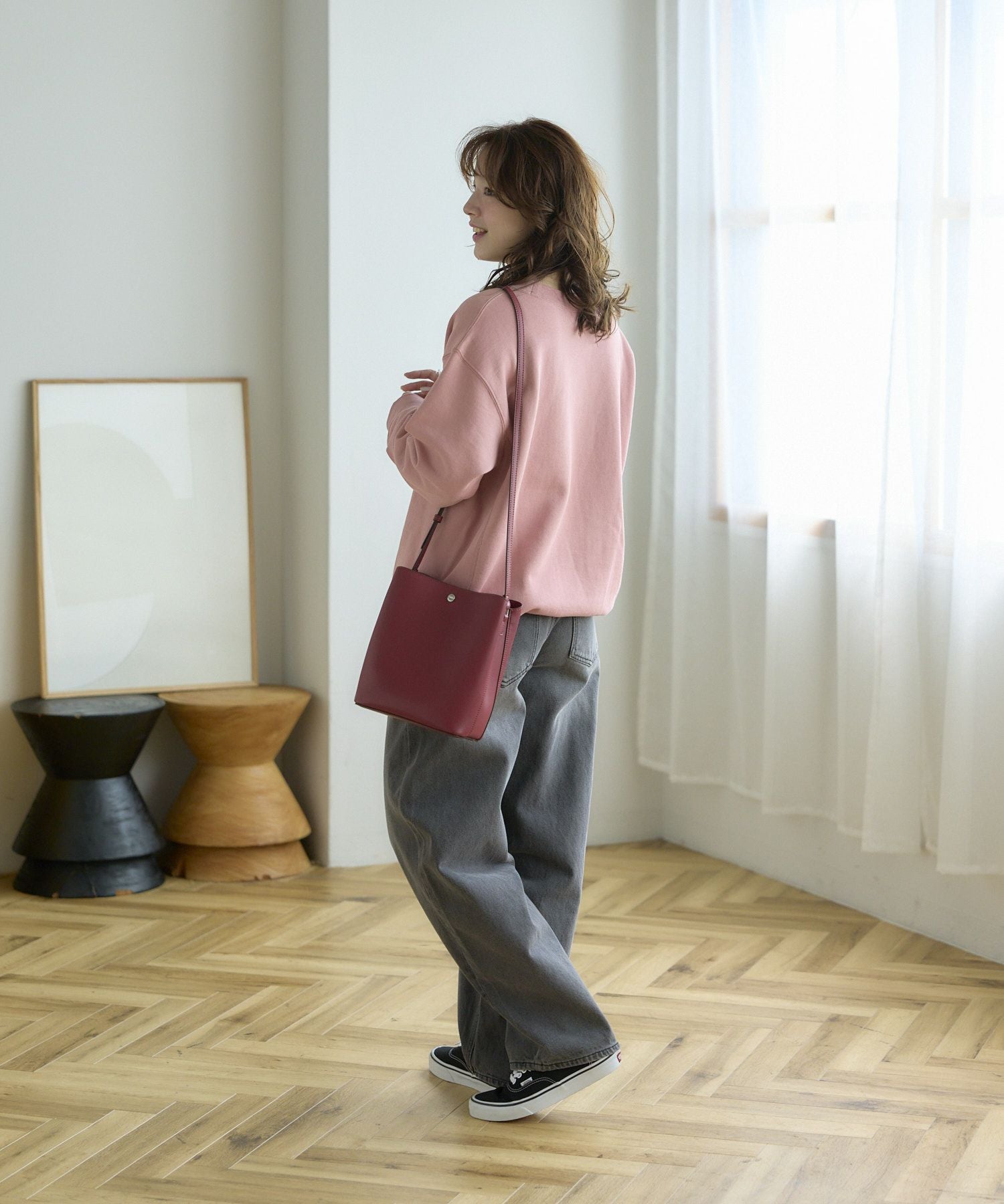 縦型ショルダーバッグ/かるいかばん | ショルダーバッグ | CARROT