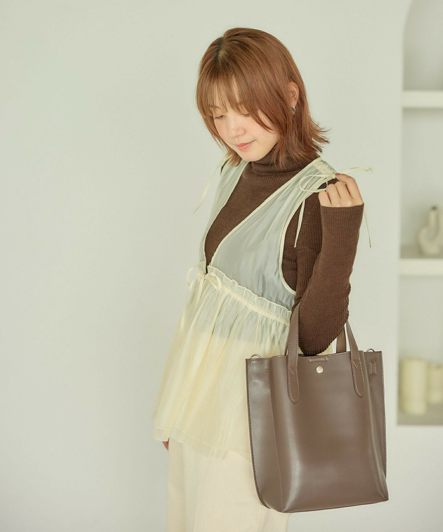 Legato Largo トートバッグ 軽量 2WAY A5 かるいかばん LG-P0117