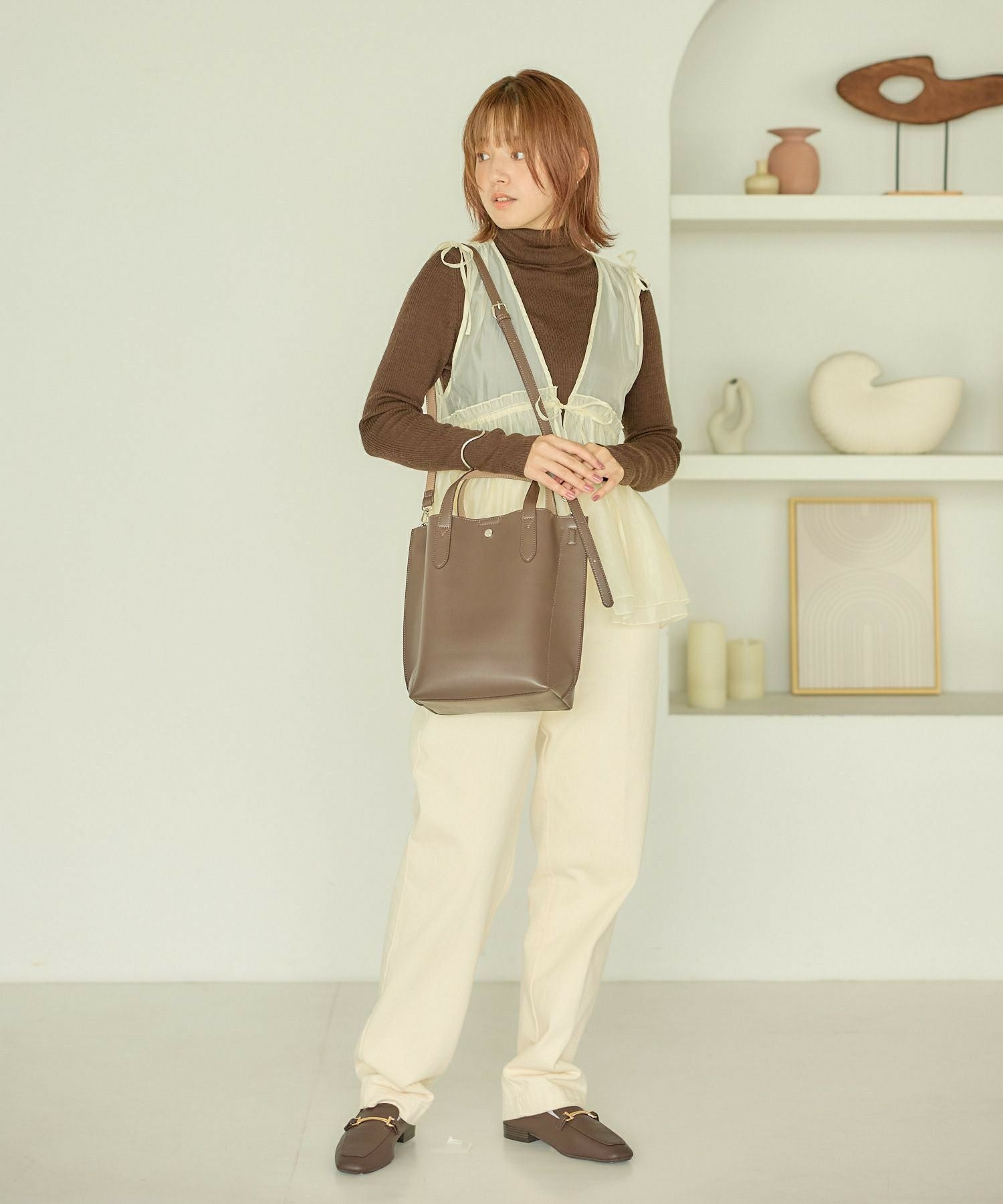 Legato Largo トートバッグ 軽量 2WAY A5 かるいかばん LG-P0117