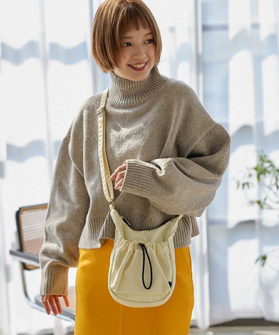 Legato Largo ショルダーバッグ 撥水 0 ドロストバッグ LI-E1621