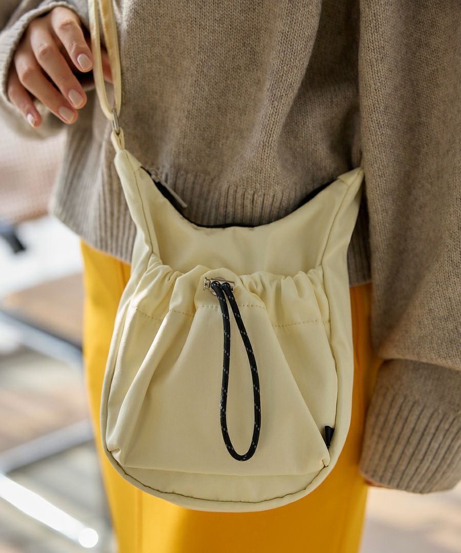 Legato Largo ショルダーバッグ 撥水 0 ドロストバッグ LI-E1621