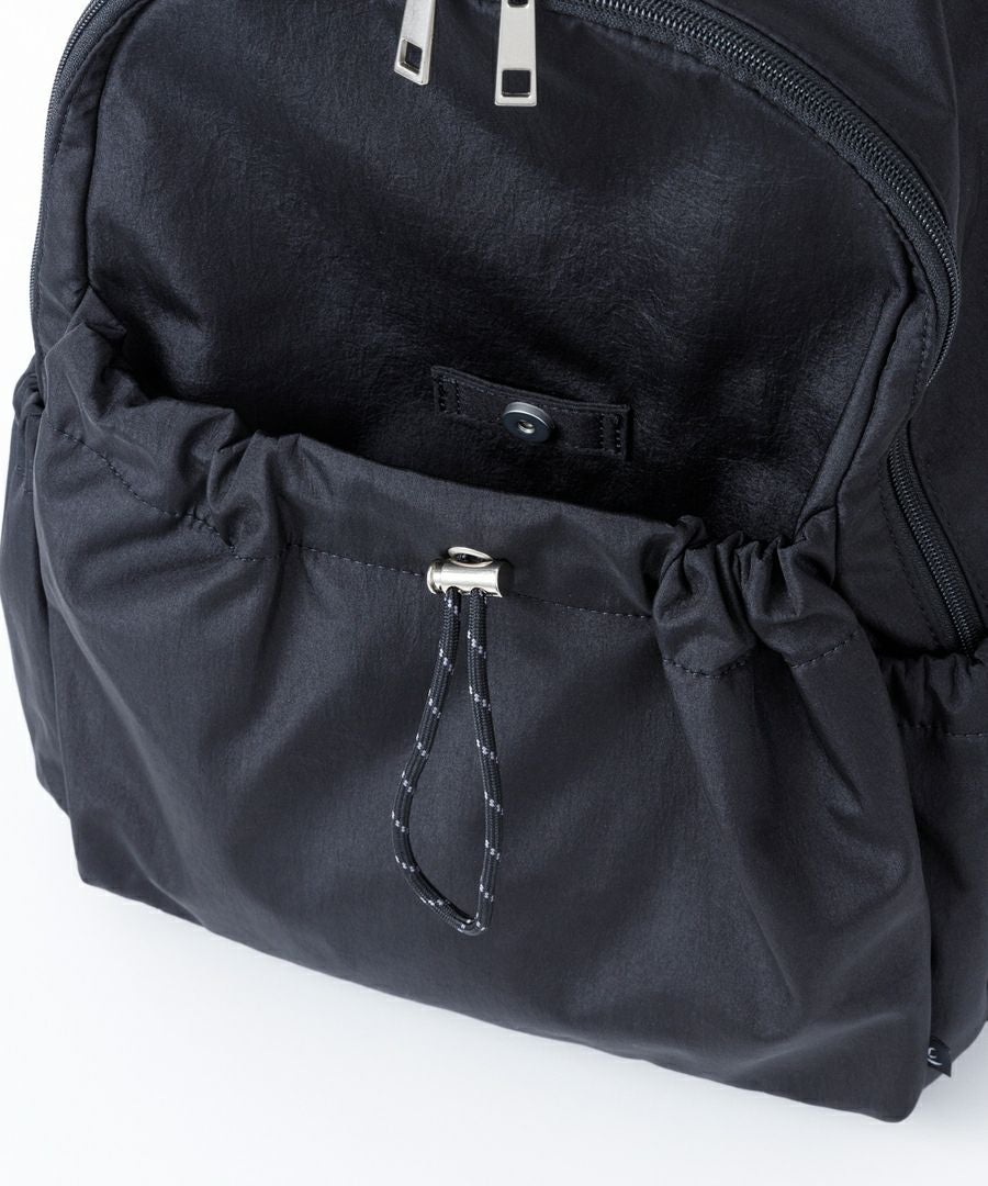 Legato Largo リュック バックパック 撥水 10ﾎﾟｹ 多収納 A4 ドロストバッグ LI-E1624