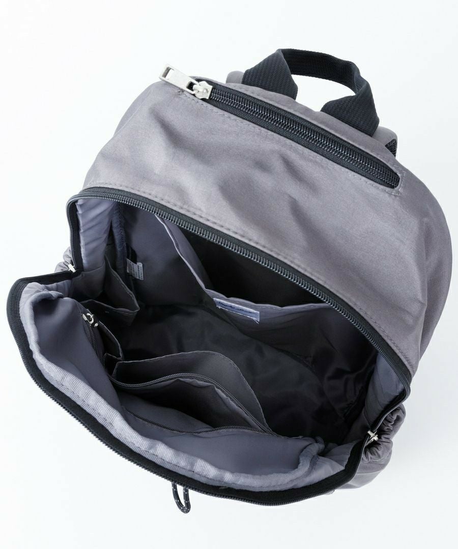 Legato Largo リュック バックパック 撥水 10ﾎﾟｹ 多収納 A4 ドロストバッグ LI-E1624