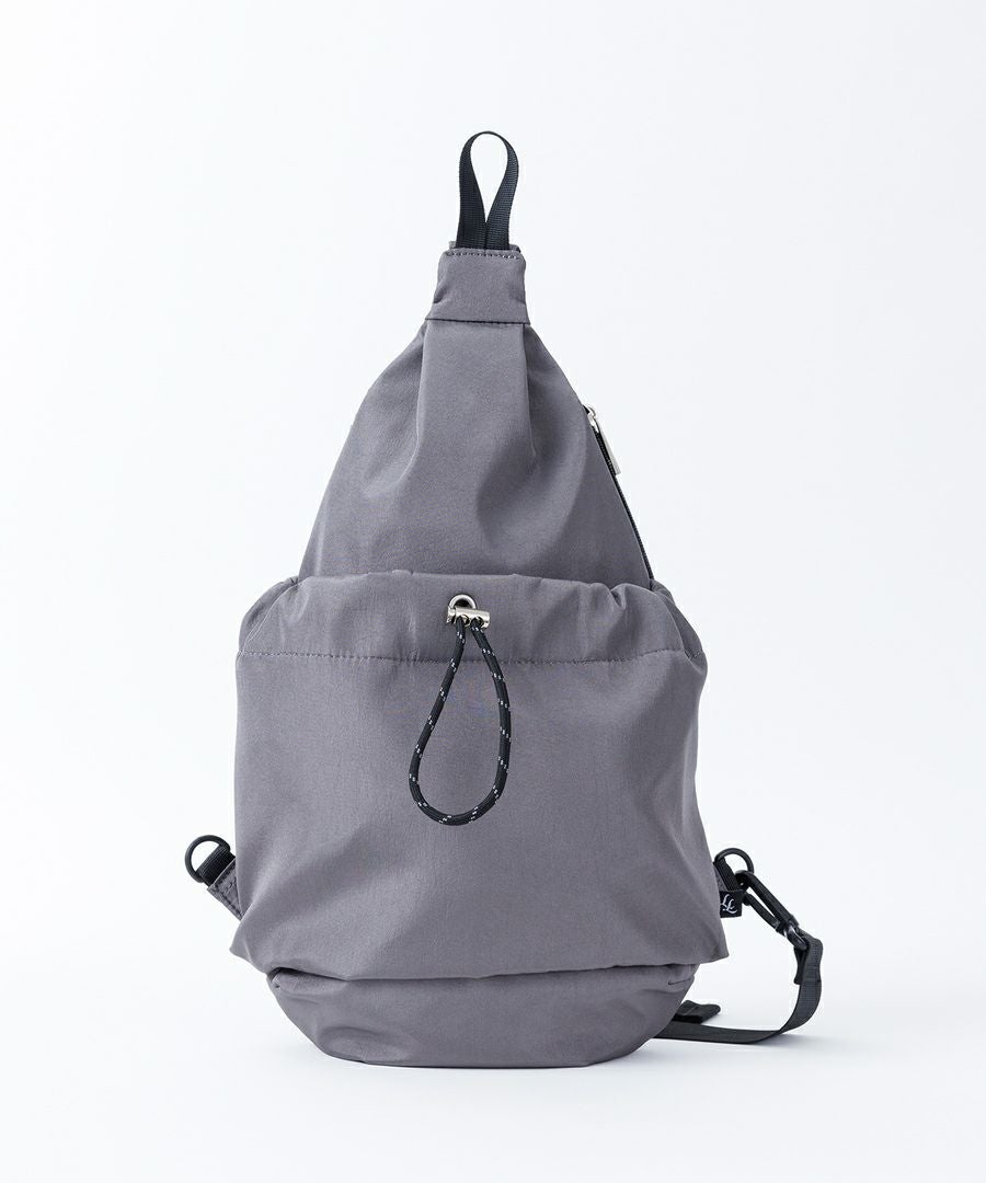 Legato Largo ボディバッグ ウエストポーチ 撥水 A5 ドロストバッグ LI-E1626