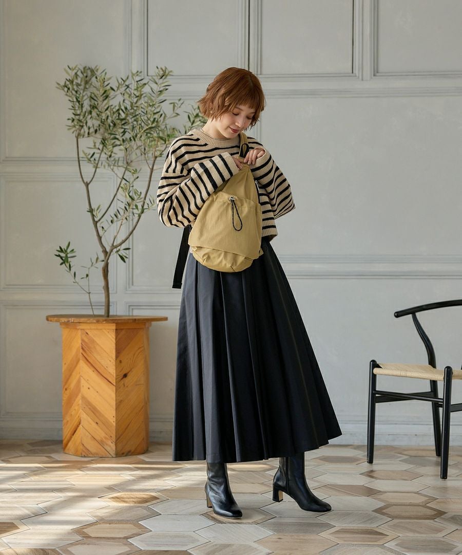 Legato Largo ボディバッグ ウエストポーチ 撥水 A5 ドロストバッグ LI-E1626