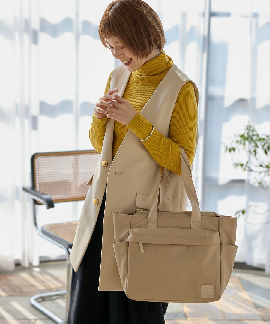 Legato Largo トートバッグ 撥水 A4 シルキー LI-V0085