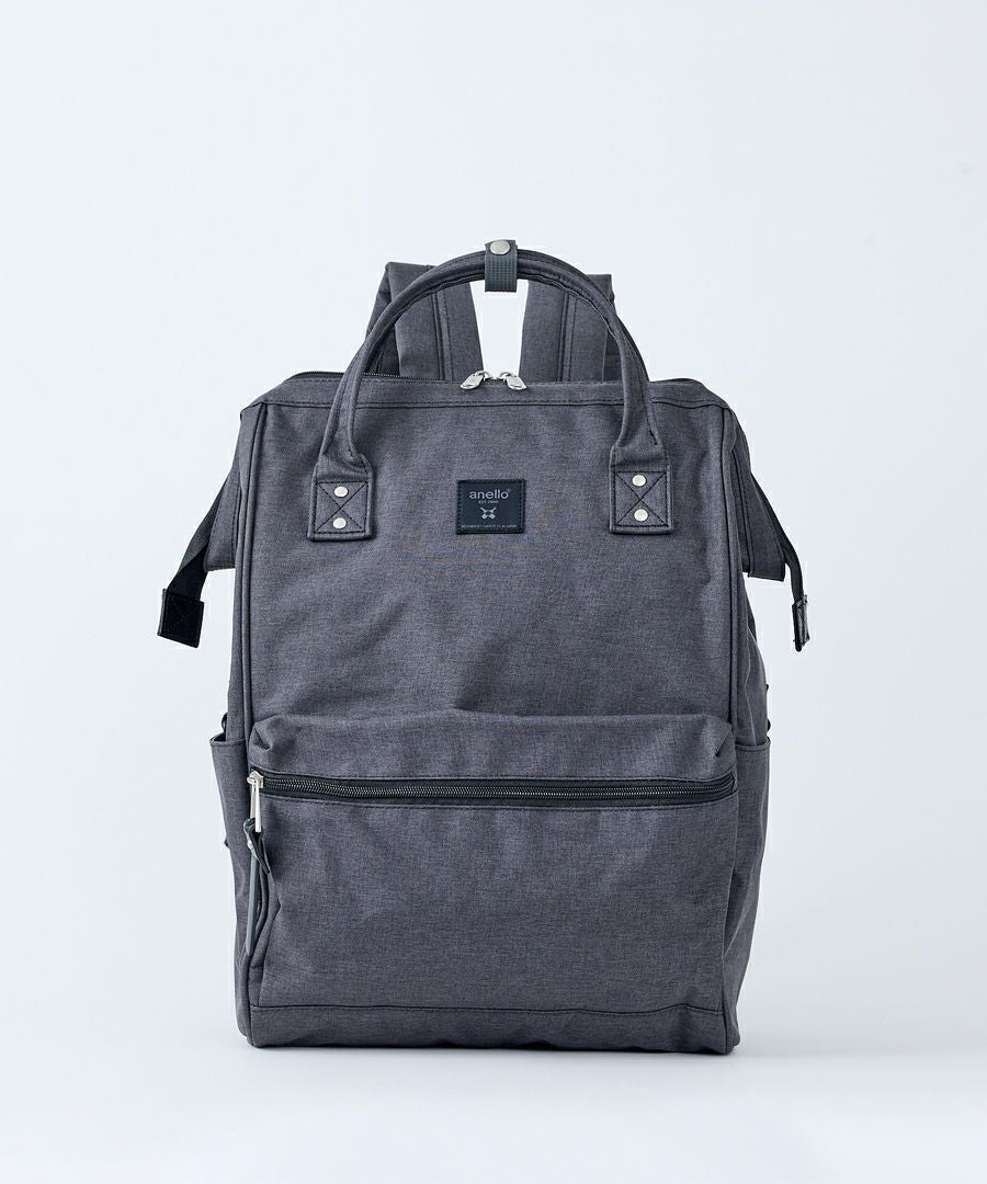 anello リュック バックパック 撥水 ﾘﾌﾟﾘｰﾌﾞ 多収納 10ﾎﾟｹ PC収納 A3 CB-HEATHER ATB4683