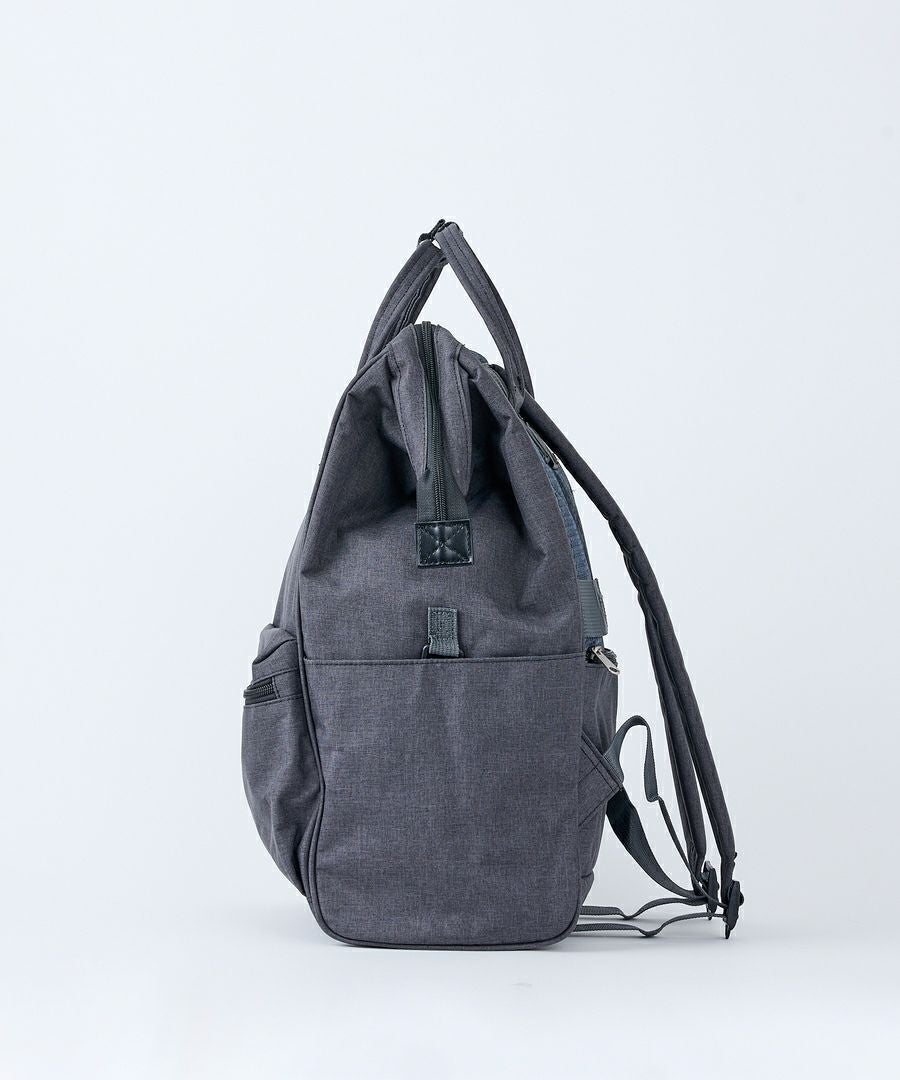 anello リュック バックパック 撥水 ﾘﾌﾟﾘｰﾌﾞ 多収納 10ﾎﾟｹ PC収納 A3 CB-HEATHER ATB4683