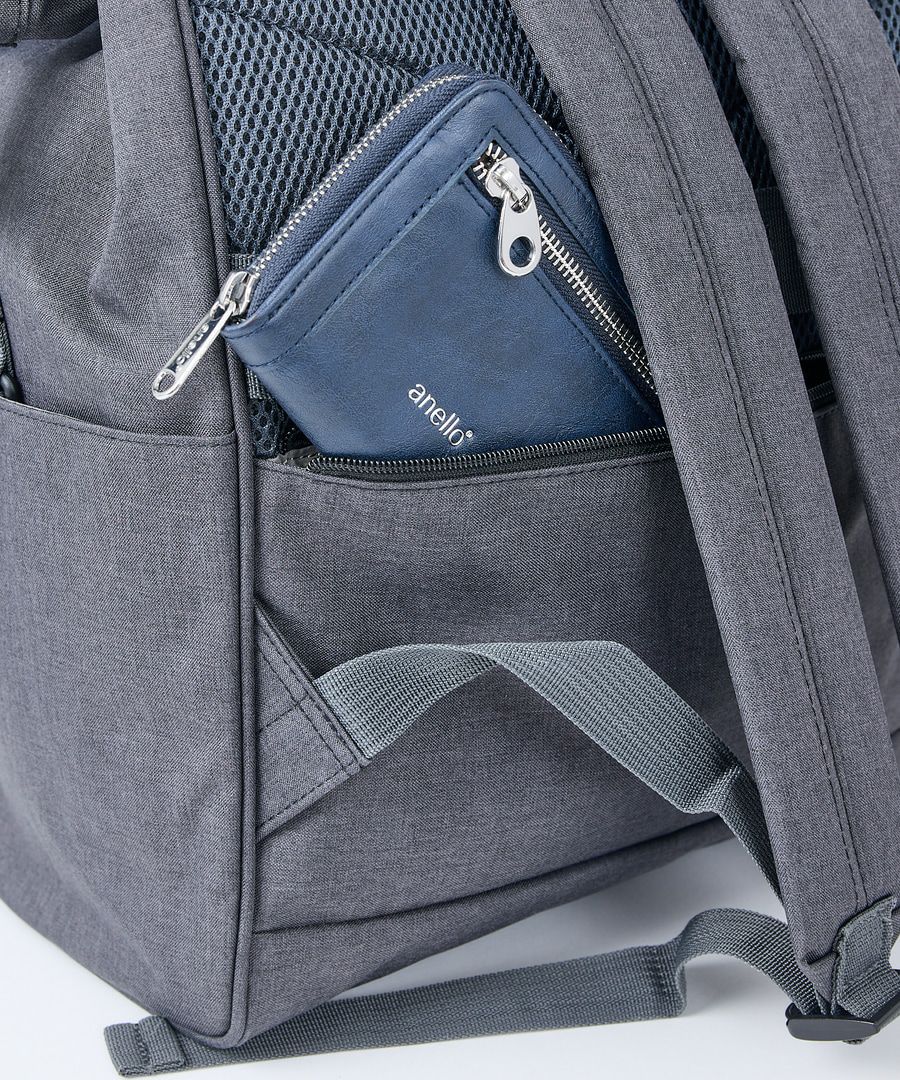 商品詳細 - 【大容量】口金リュック(L)/CB-HEATHER | アネロ 公式通販